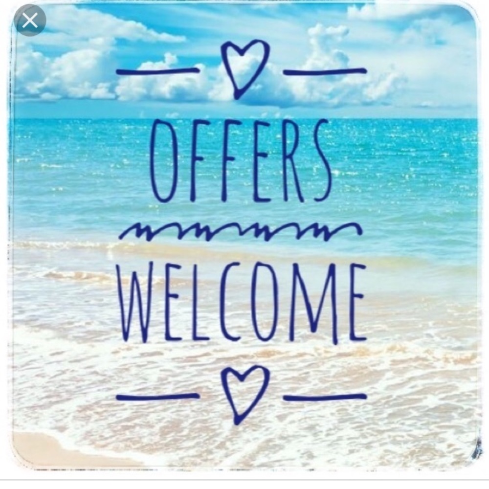 All reasonable offers accepted!